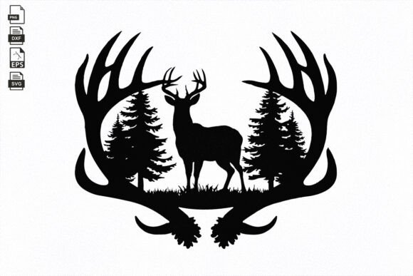 Download Detailed Deer Head, Whitetail Deer SVG - Premium Resources