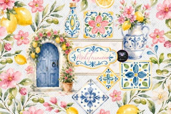 Download Mediterranean Lemon Blossom Clipart - Blossom Collection