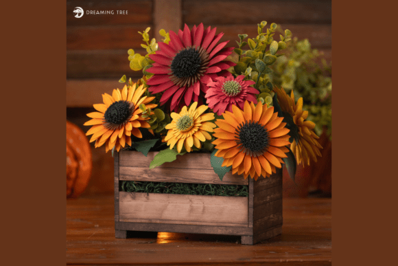 Download Autumn Blossom Crate SVG - Blossom Collection
