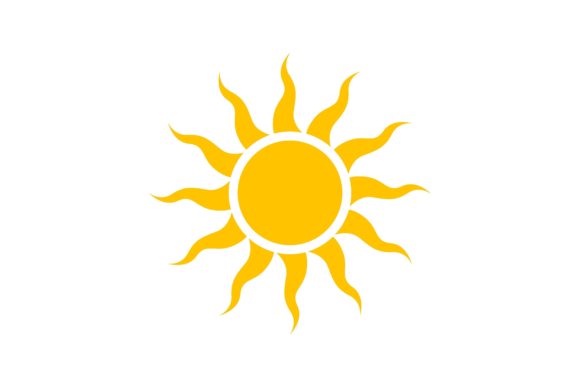 Download Shape of Summer Sun. Vector Illustration - Vector Collection