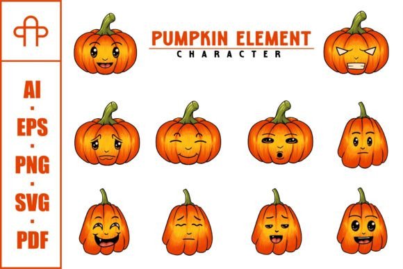 Download Pumpkin Face Expression Vector - Vector Collection